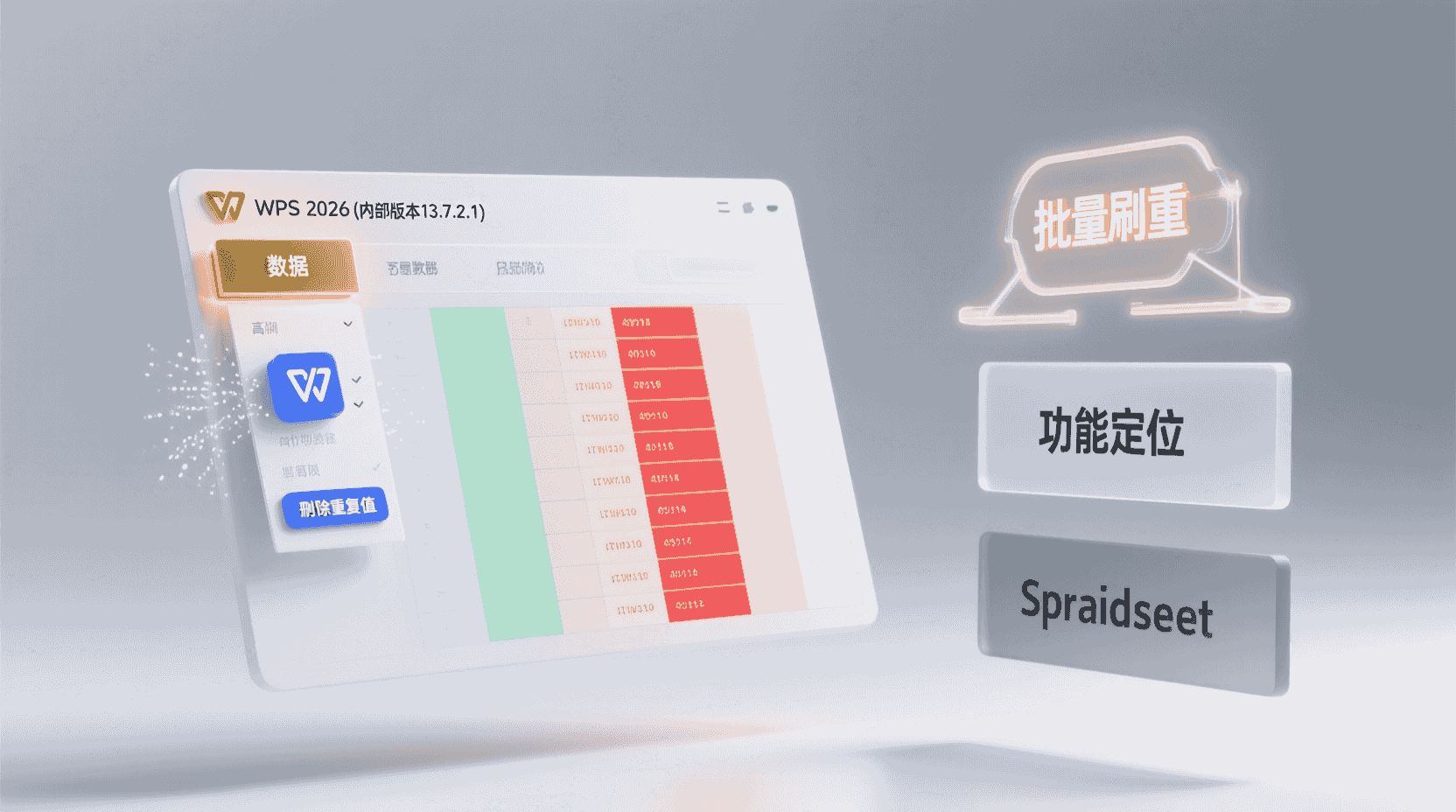 功能定位：为什么“批量删重”仍是高频刚需
